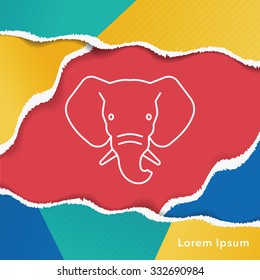 animal line icon