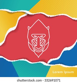 animal line icon