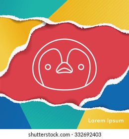animal line icon