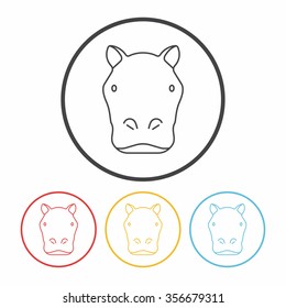 animal line icon