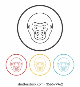 animal line icon