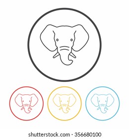 animal line icon