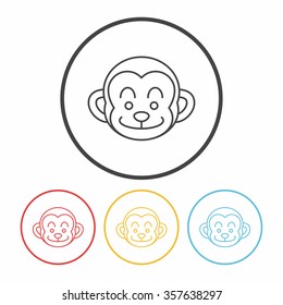 animal line icon