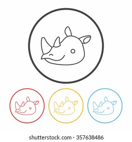 animal line icon