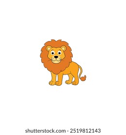  Animal lion logo vector illustration