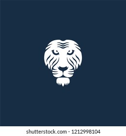 animal lion vector icon logo