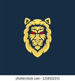 animal lion vector icon logo