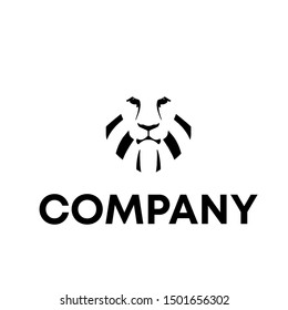 animal lion vector icon logo