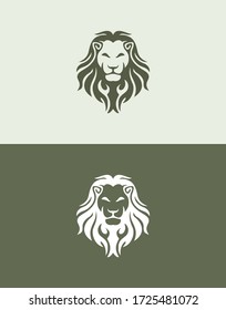 animal lion vector icon logo