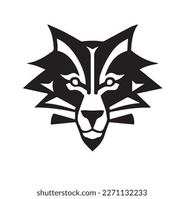 Animal logo black and white for use software apps T shirt shopping cap etc

