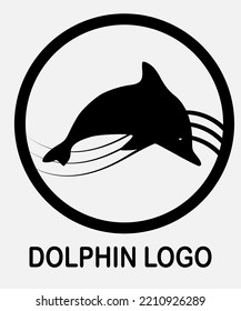 animal logo with circle and animal in the middle is black