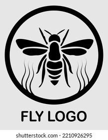 animal logo with circle and animal in the middle is black