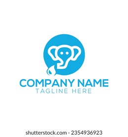animal logo design free vector