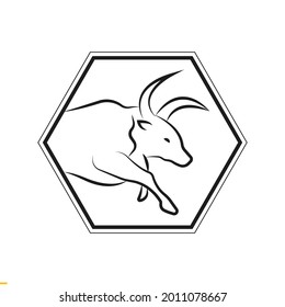 Animal Logo Design Template For Business And Company.