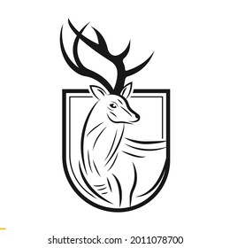 Animal Logo Design Template For Business And Company.