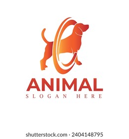 Vektorgrafik-Vorlage für Tierlogo