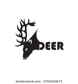 Animal logo design for web and print(Deer)