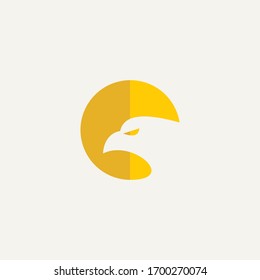 animal logo eagle designs vector