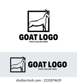 animal logo - goat logo design inspiration