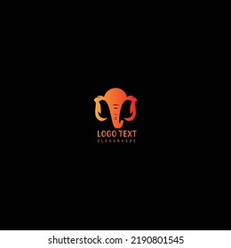 Animal logo icon design vector