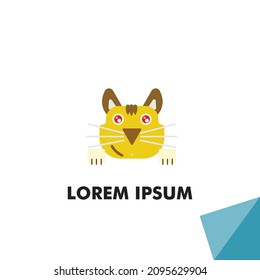 animal logo icon for petshop