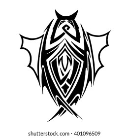 Animal logo, Owl logo. Vector logo template