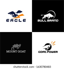 Animal Logo Set Vector Design