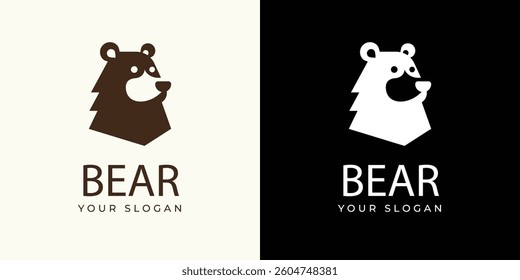 animal logo Template design element with modern concept.