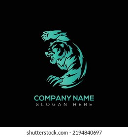 Animal logo vector illustration design 