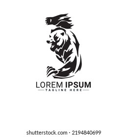 Animal logo vector illustration design 