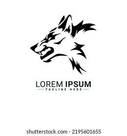 Animal logo vector illustration design 
