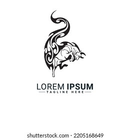 Animal logo vector illustration design 