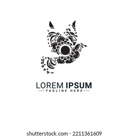 Animal logo vector illustration design 