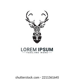 Animal logo vector illustration design 