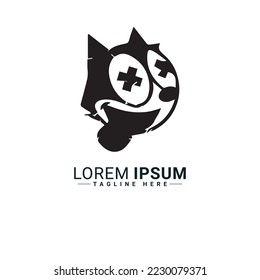 Animal logo vector illustration design  