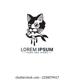 Animal logo vector illustration design  