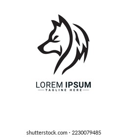 Animal logo vector illustration design  