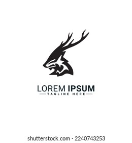 Animal logo vector illustration design 