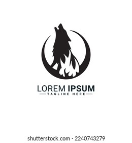 Animal logo vector illustration design 