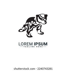 Diseño del vector del logotipo animal 