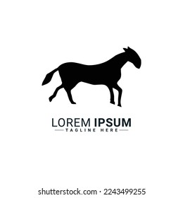 Diseño del vector del logotipo animal