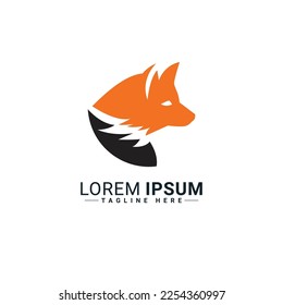 Diseño del vector del logotipo animal