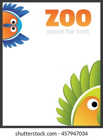 Animal logo.Bird with tufted.Excellent choice for children's clothes or book covers.Corporate identity for the zoo.Brand protection of endangered animals.Icon for mobile app.Logo store food for birds