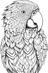 Animal Mandala Coloring Paged For Kids And Adults Stress Relief