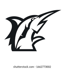 Versión de silueta del logo de la mascota animal. Animales en estilo deportivo, ilustración de logotipo de mascota vectorial