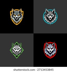 design vetorial de mascote animal para e sport