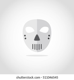 Animal mask vector isolated. Party costume cute cartoon animals carnival mask