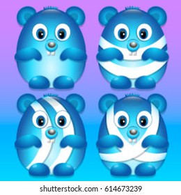 Animal Match 3 Pack