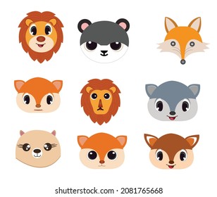 Animal Meme Character Emotion Stock Vector (Royalty Free) 2081765668 ...