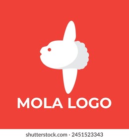 Tier Mola natürliches Logo Vektorgrafik Ikone Silhouette Retro Hipster